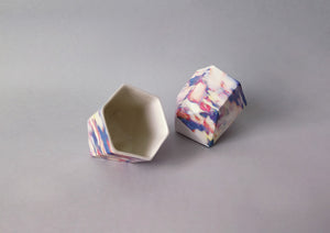 Geo Tropic -design collaboration with ceramicist Camilla Webb Carter