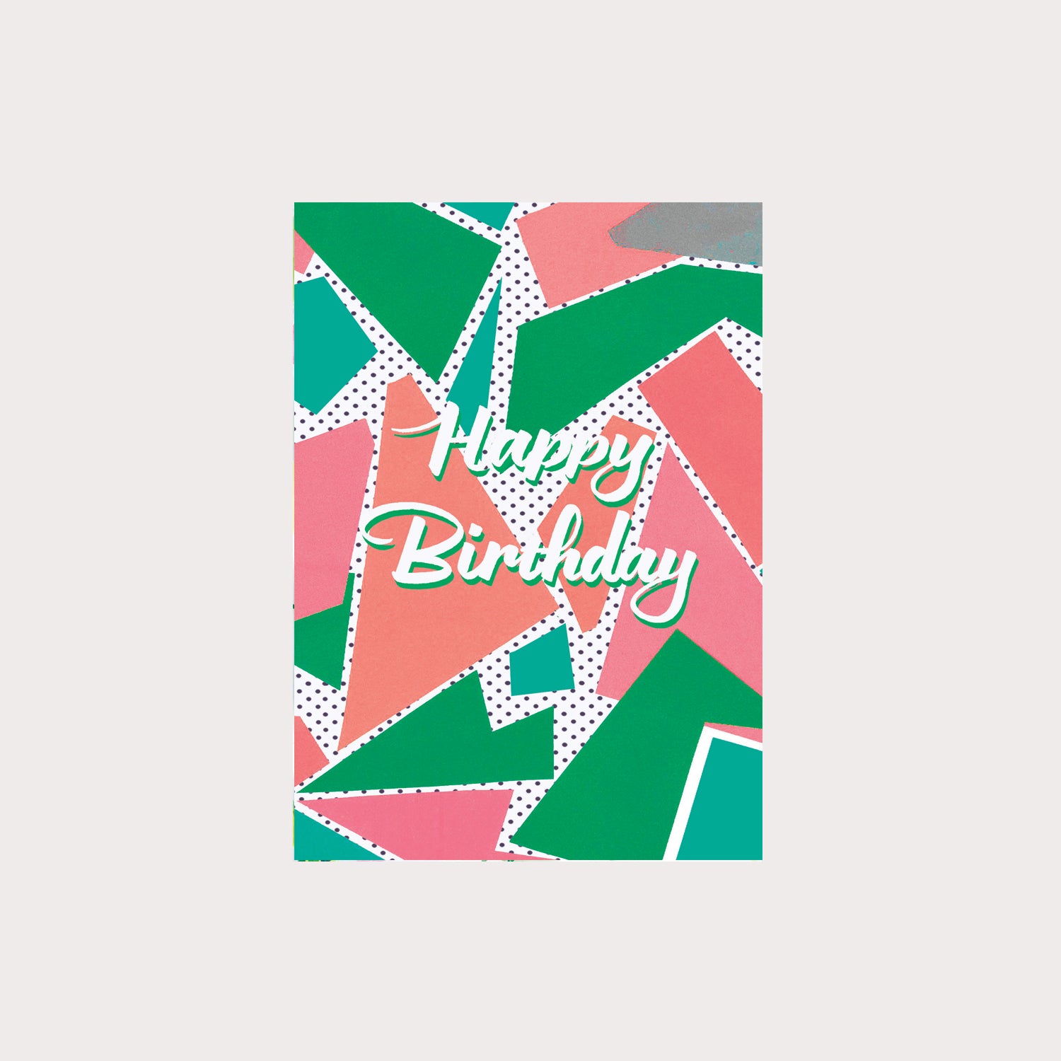 Geo Happy Birthday Card