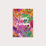 Tropical Happy Birthday Card